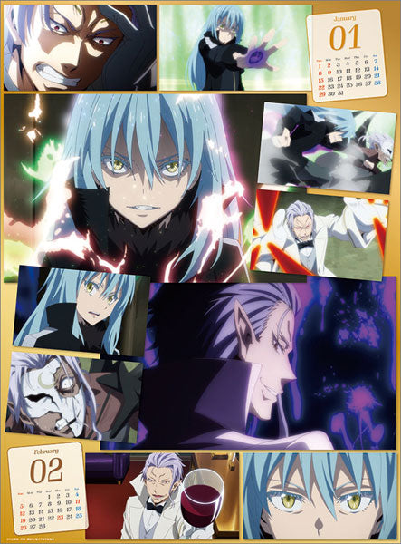 That Time I Got Reincarnated As A Slime 2023 Calendar