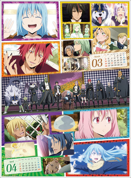 That Time I Got Reincarnated As A Slime 2023 Calendar