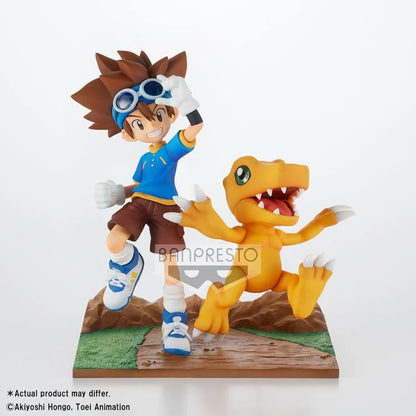 Digimon Adventure DXF ~Adventure Archives~ Taichi & Agumon Figure (Banpresto)