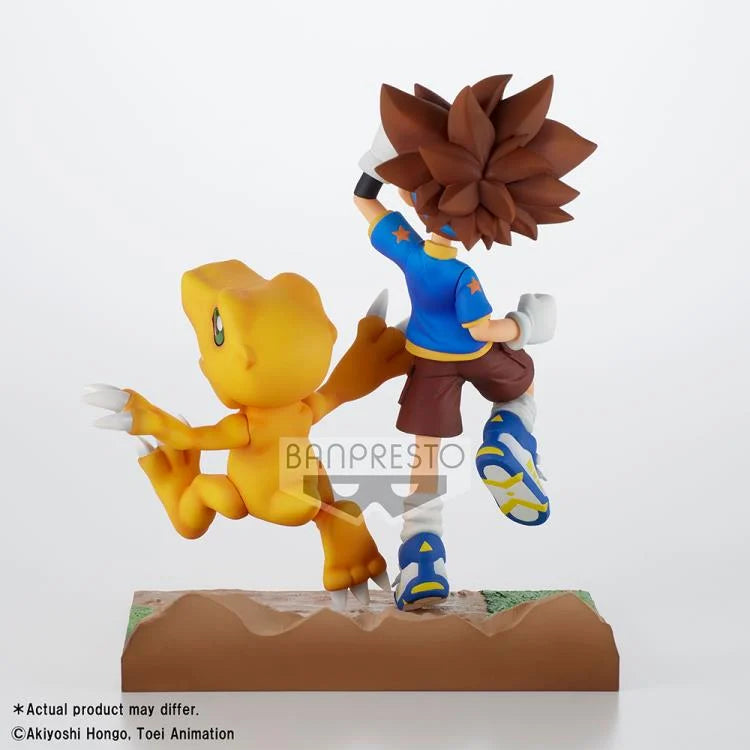 Digimon Adventure DXF ~Adventure Archives~ Taichi & Agumon Figure (Banpresto)