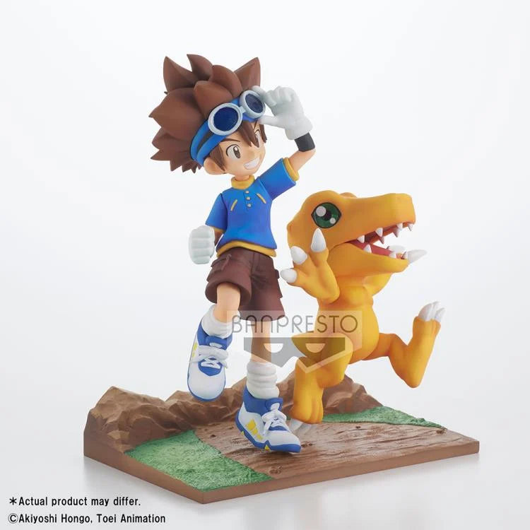 Digimon Adventure DXF ~Adventure Archives~ Taichi & Agumon Figure (Banpresto)