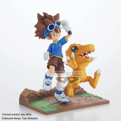 Digimon Adventure DXF ~Adventure Archives~ Taichi & Agumon Figure (Banpresto)