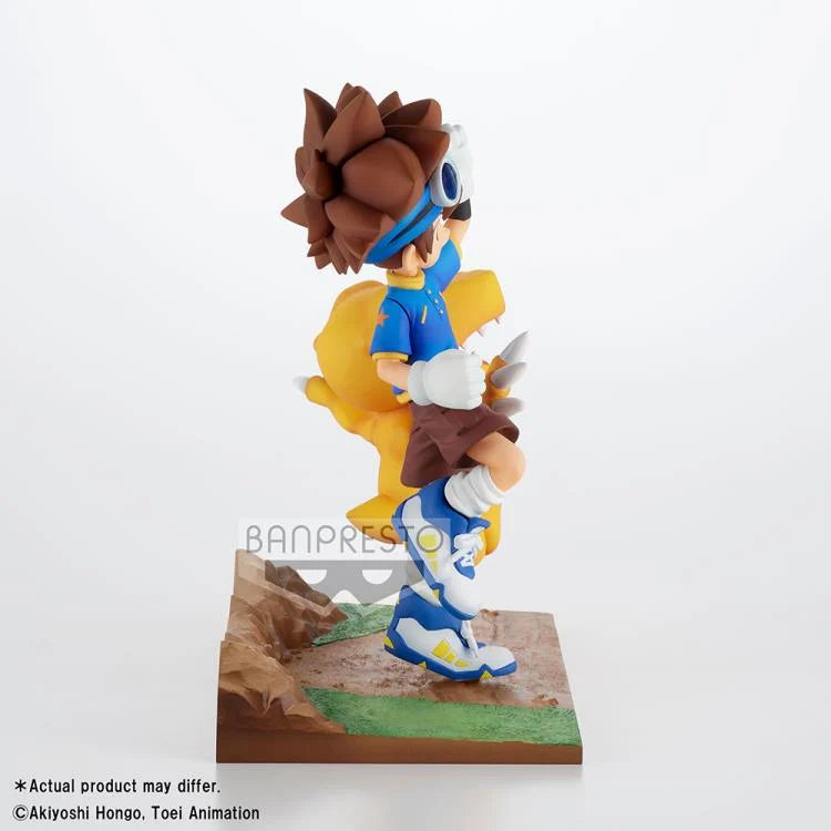 Digimon Adventure DXF ~Adventure Archives~ Taichi & Agumon Figure (Banpresto)