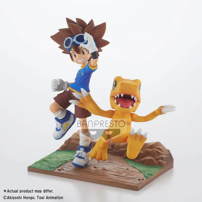 Digimon Adventure DXF ~Adventure Archives~ Taichi & Agumon Figure (Banpresto)