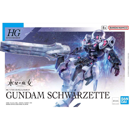 Gundam: The Witch From Mercury - HOBBY KIT - 1/144 Gundam Schwarzette (Repeat) [Pre-Order] (DEC 2024)