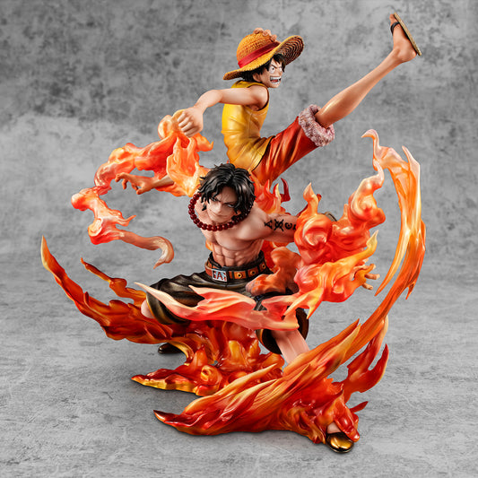 One Piece - Portrait.Of.Pirates "NEO-MAXIMUM” - Luffy & Ace - Brothers' Bond - 20th LIMITED Ver. Figure [Pre-Order] (MAR 2025)