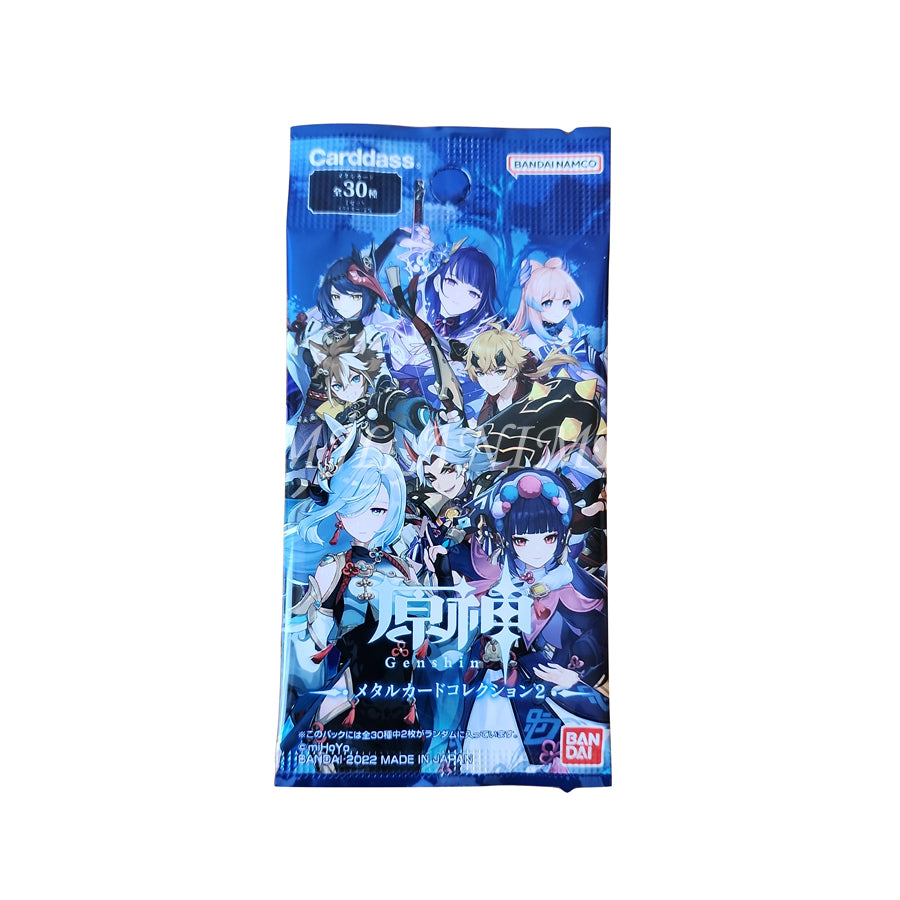 Genshin Impact Metal Card Collection 2 [Bandai/Carddass]